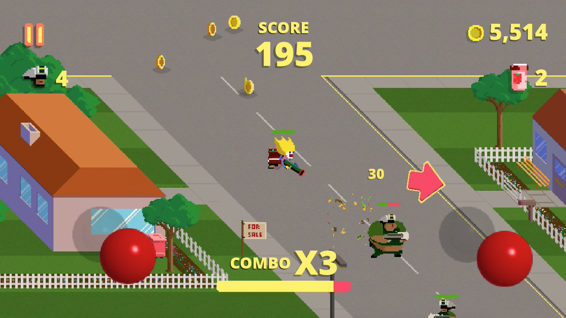 Fast Food Rampage Game Screenshot