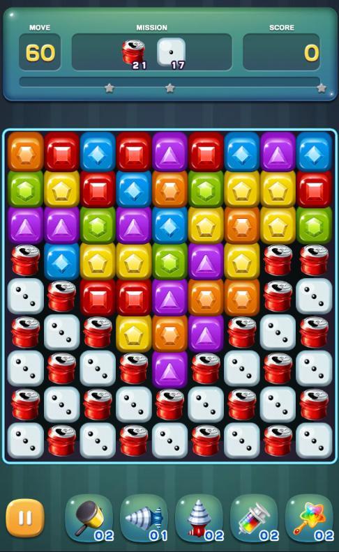 쥬얼리 블라스트 킹 게임 스크린샷