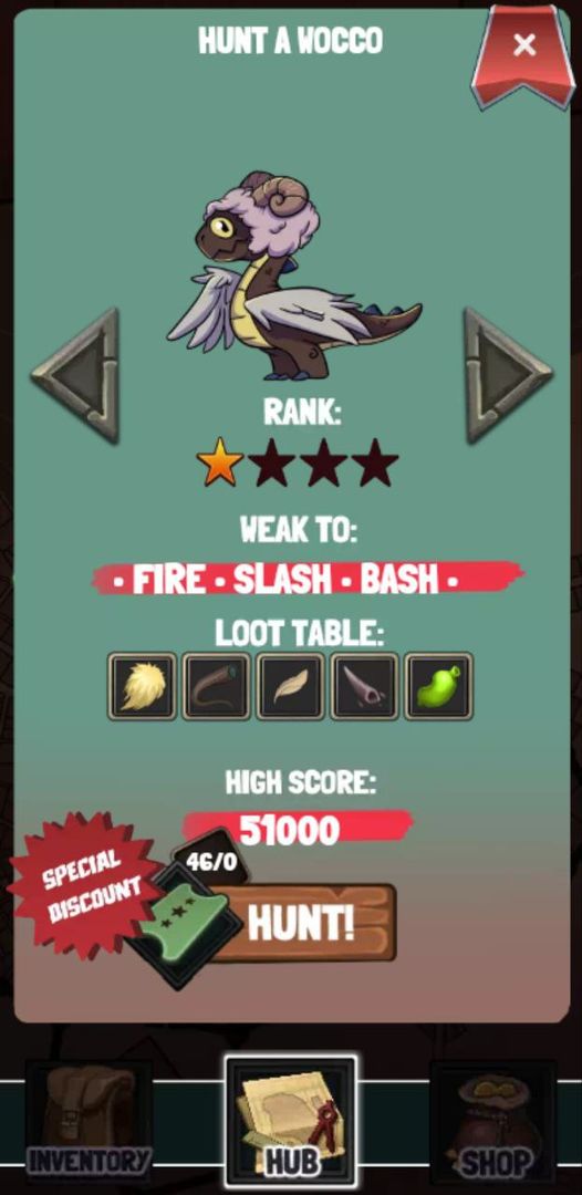 Screenshot of Questlike-Pocket: Monster Hunt
