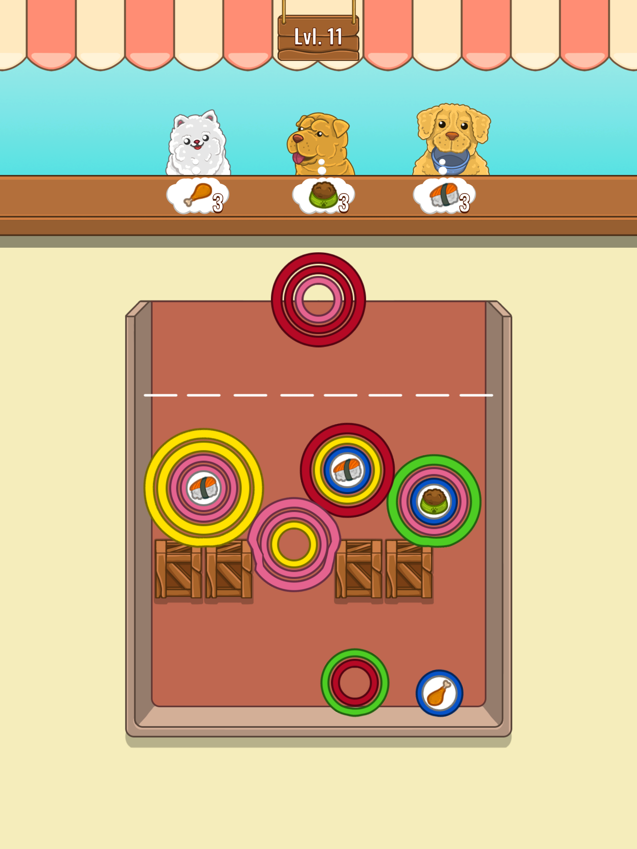 Dog's Cafe Game Screenshot