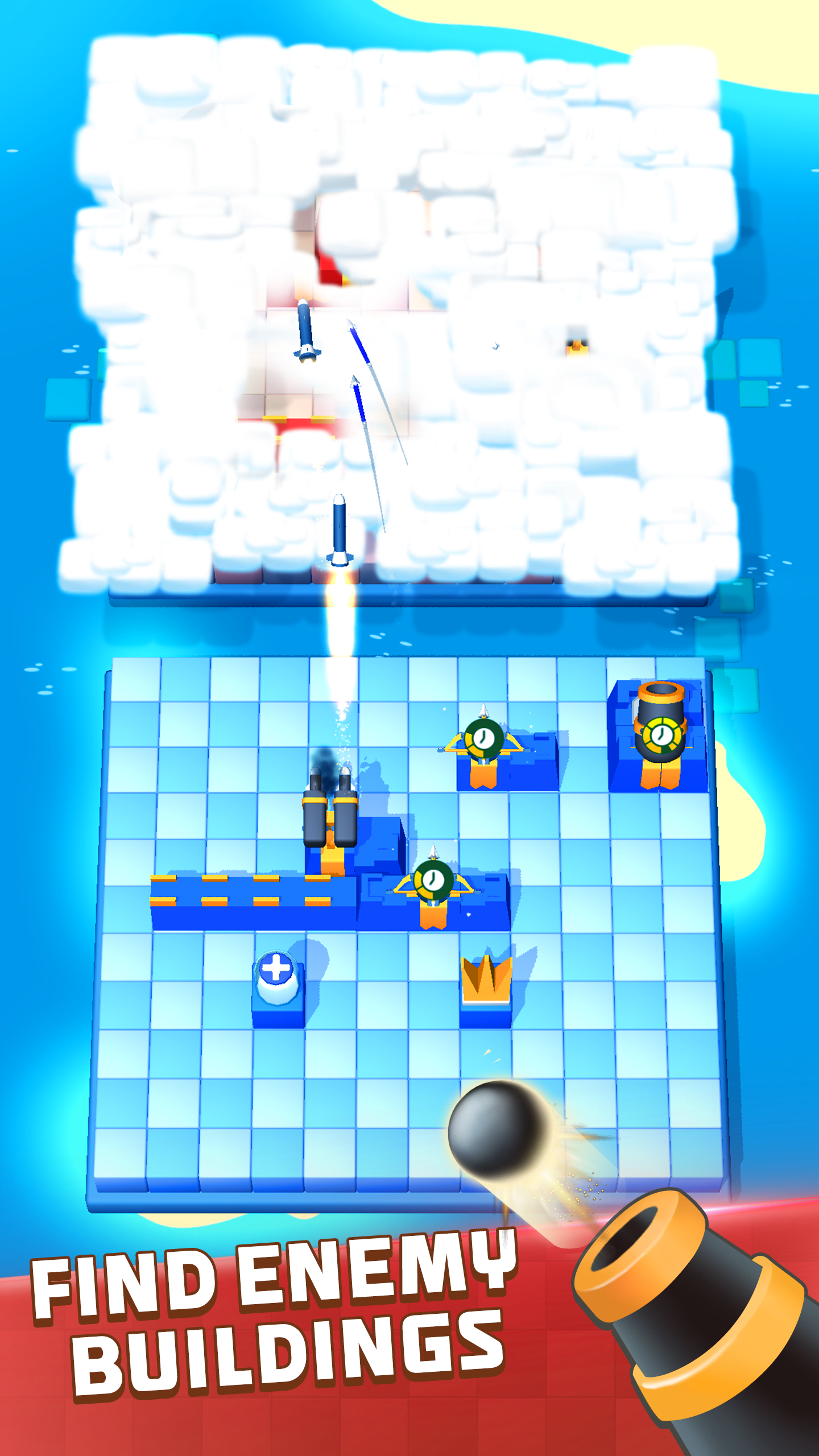 Скриншот игры Cube Battleship