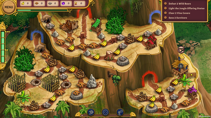 Screenshot 1 of Chimp Quest: Spirit Isle 