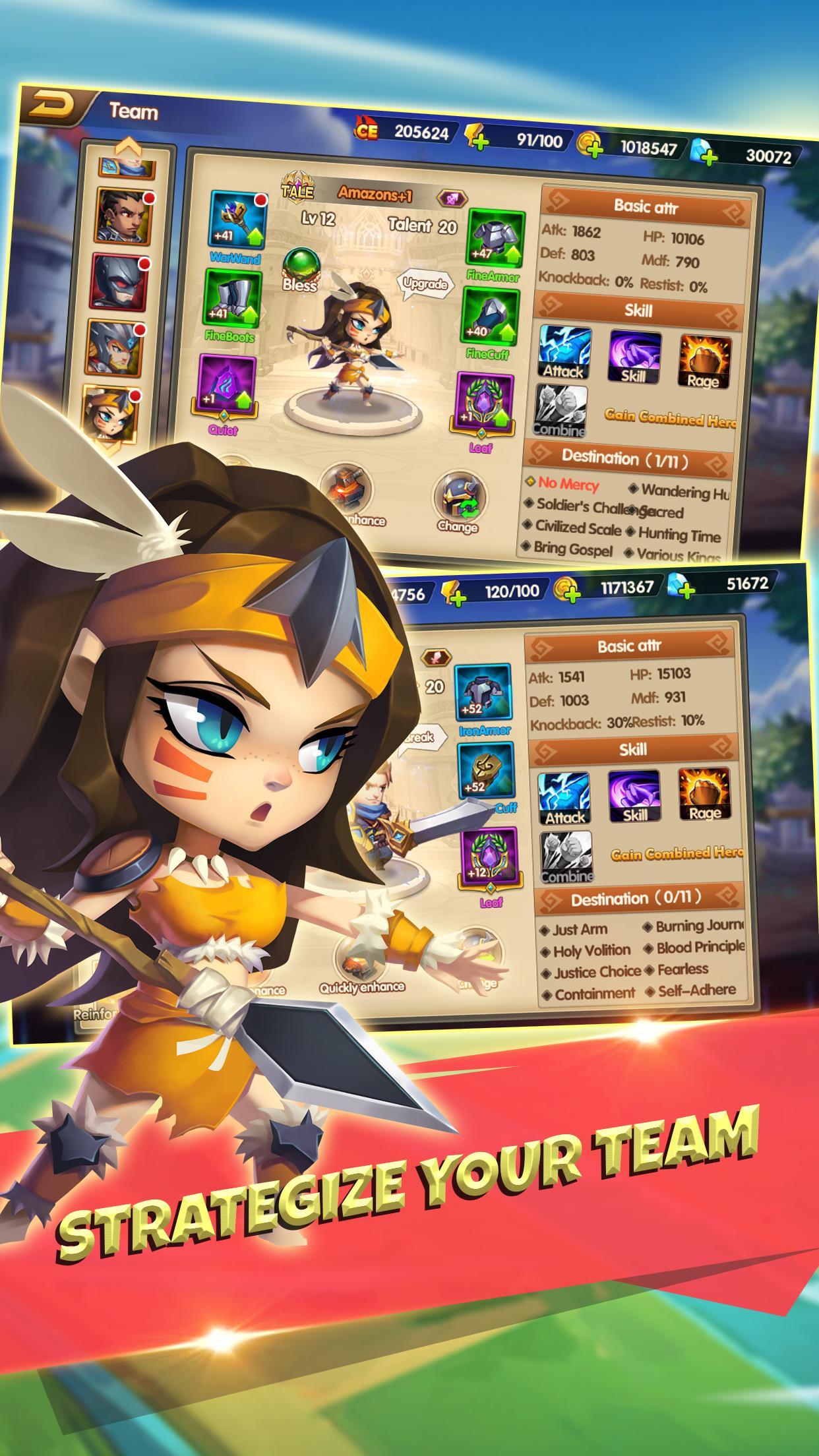 SuperHeroes Galaxy: Olympus Rising Game Screenshot