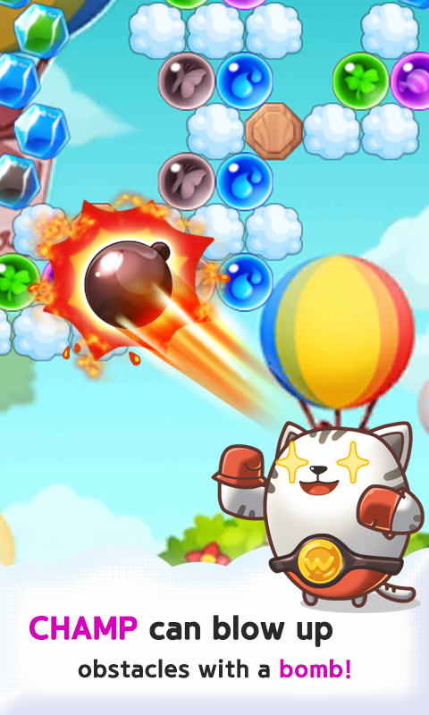 Bubble Friends Game Screenshot