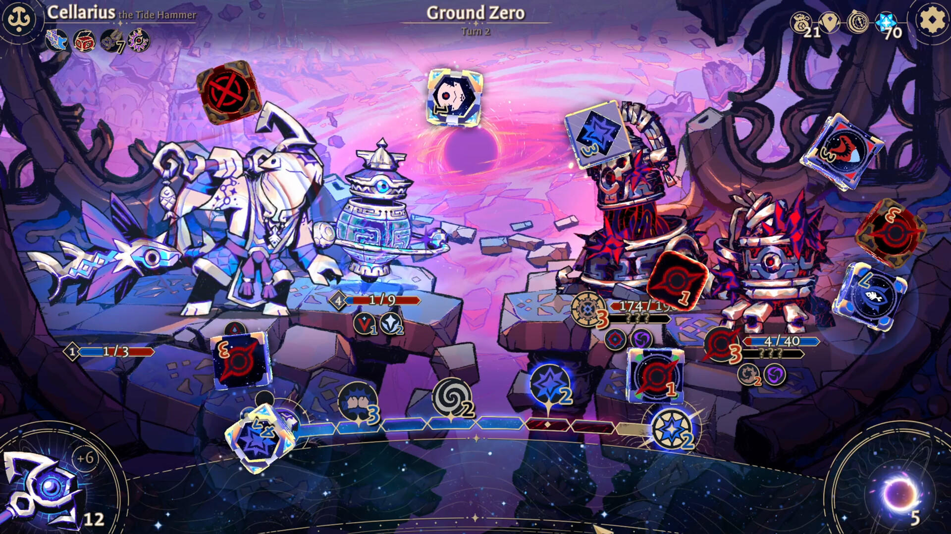 Screenshot of Astrea: Six-Sided Oracles