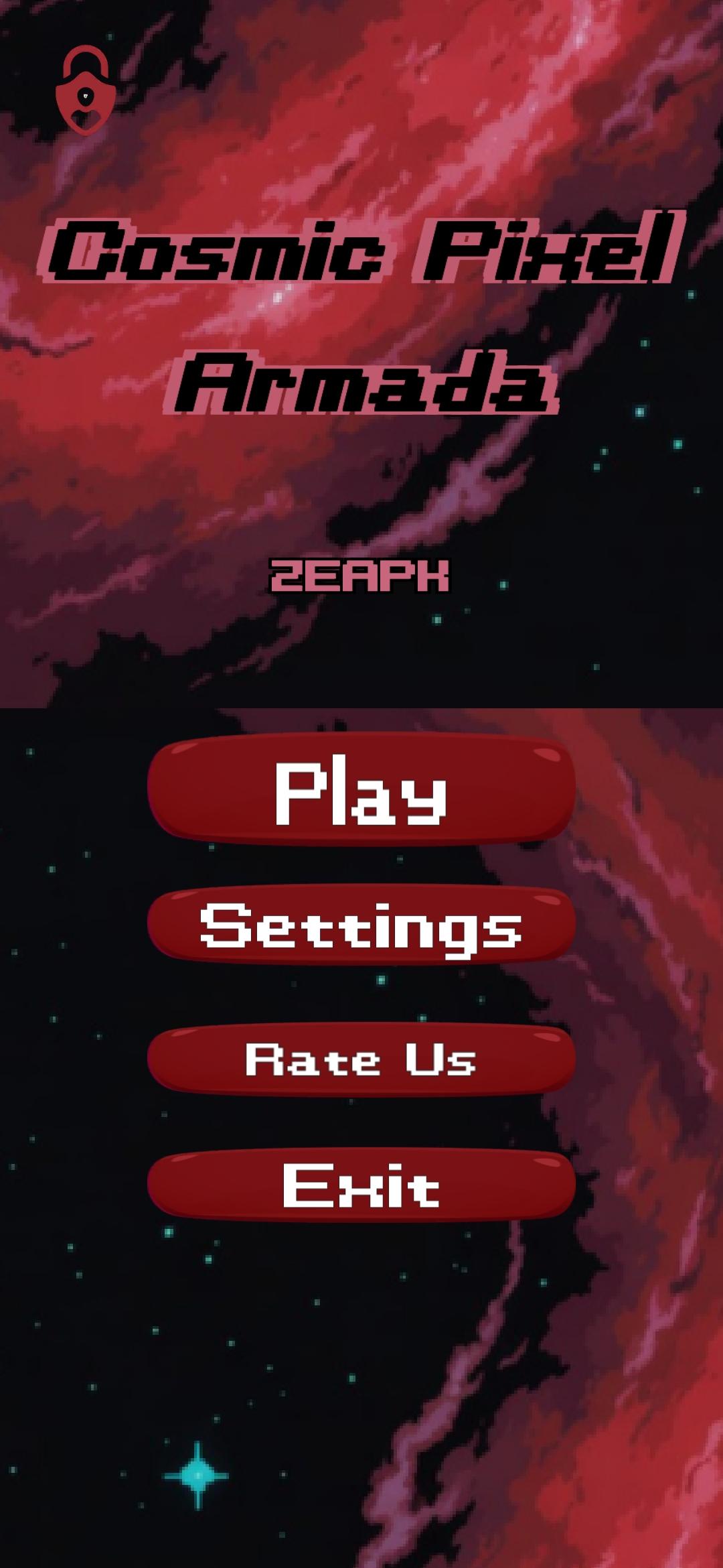 Скриншот игры Cosmic Pixel Armada
