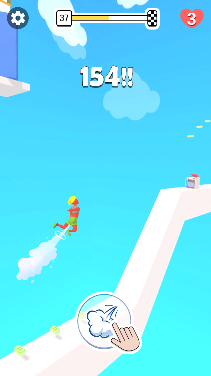 The Jet Man Game Screenshot