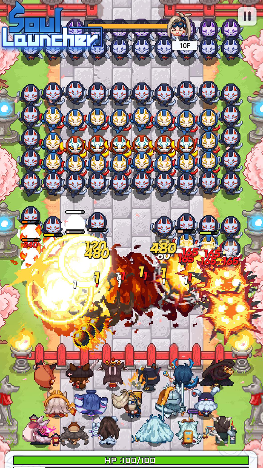 Soul Launcher! - Tower Defense Game Screenshot