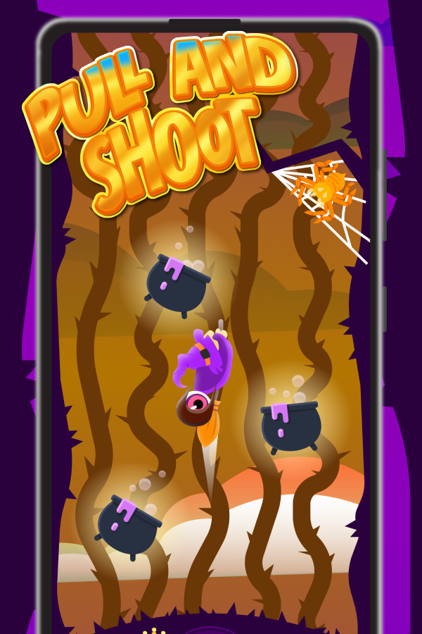 Monster Eye Leap Game Screenshot