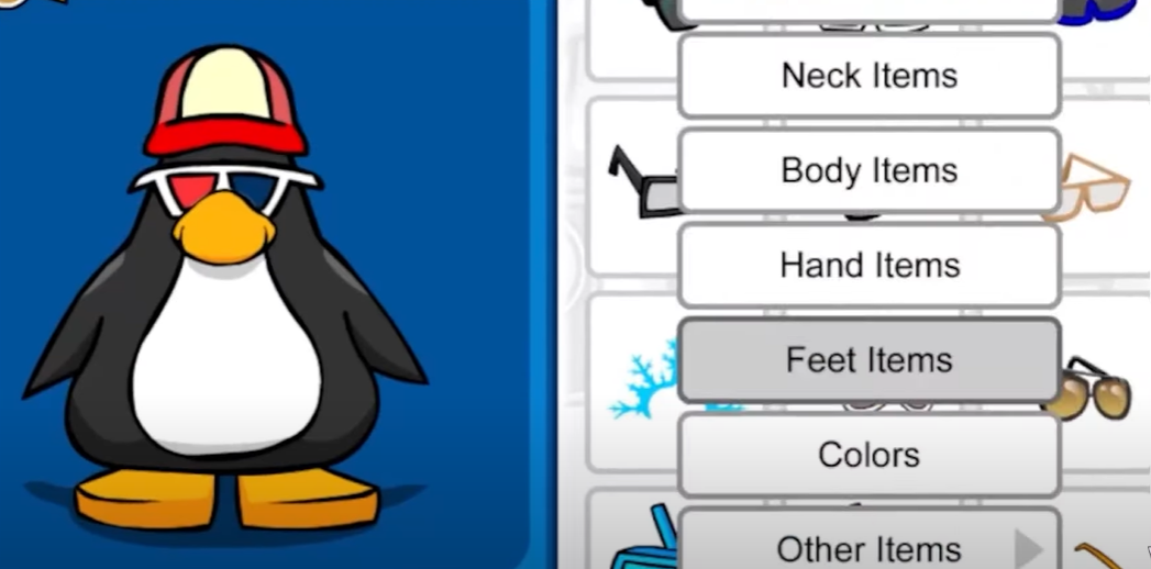 Old Club Penguin screenshot game