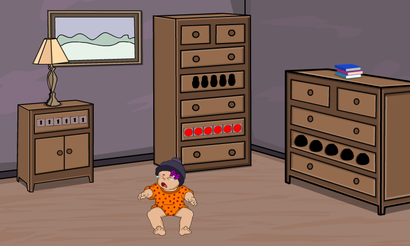 Crying Baby Rescue Game Screenshot