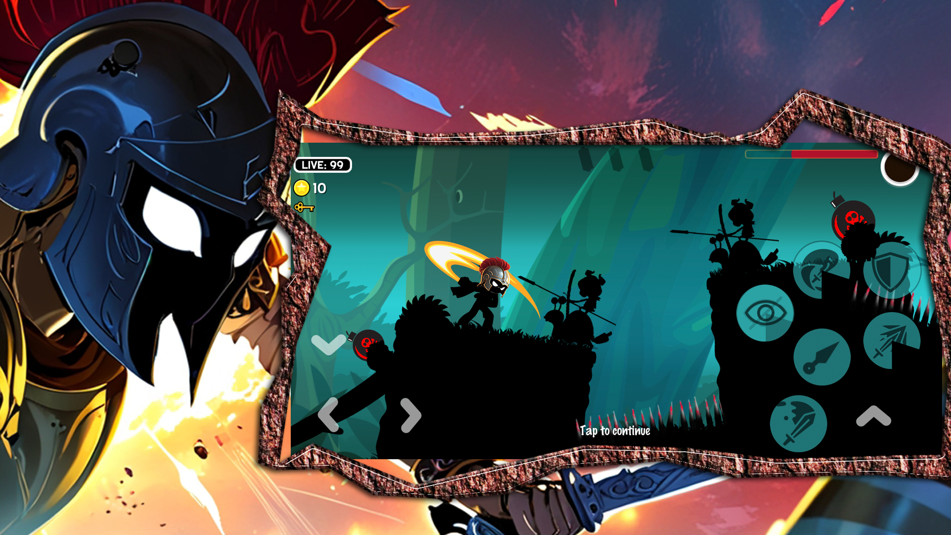Stick Warrior Dynasty Game Screenshot