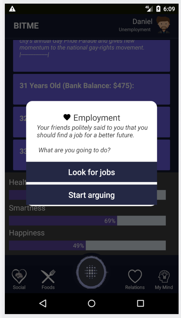 BITMIND - Life Simulator : BiTmE 遊戲截圖