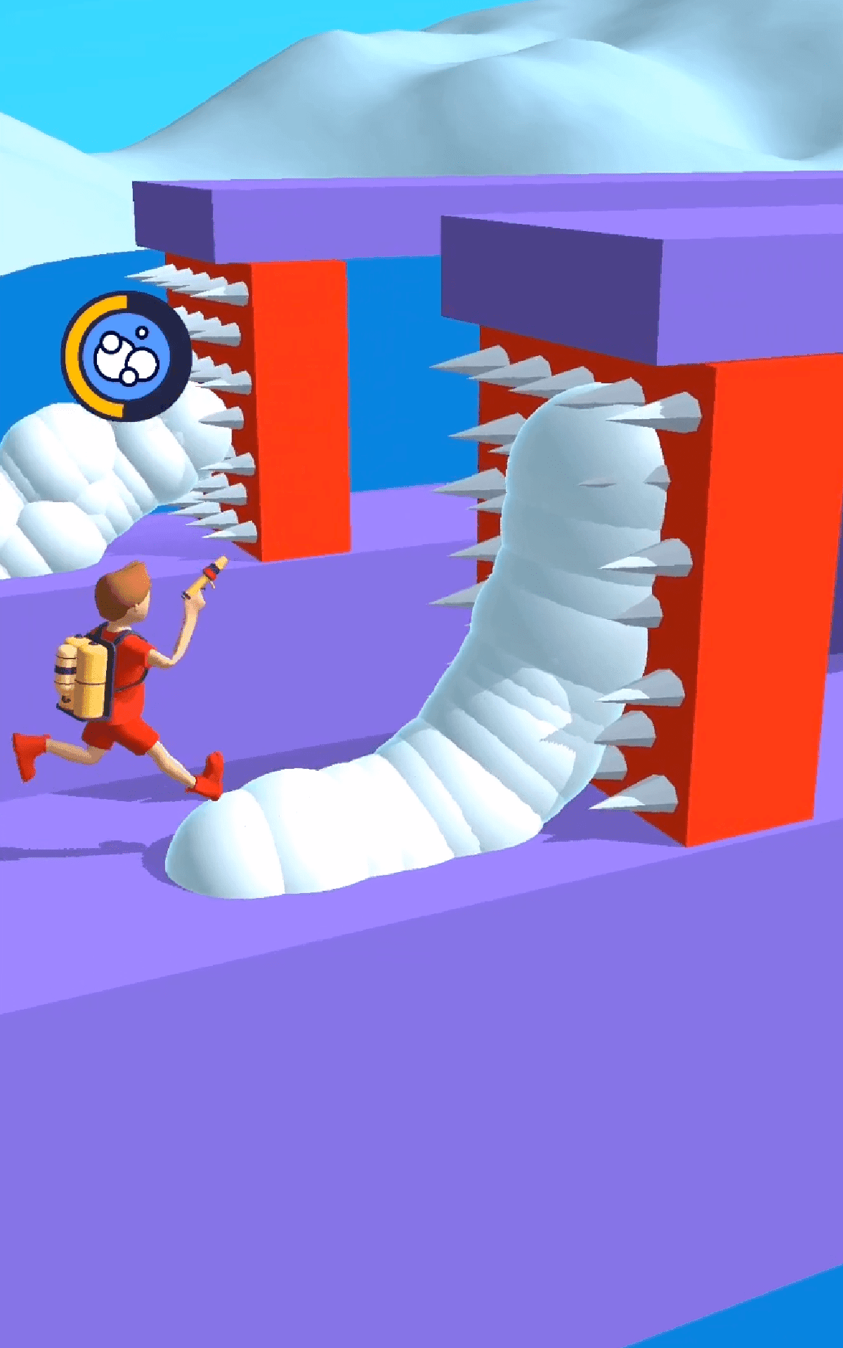 Foam Climber Game Screenshot