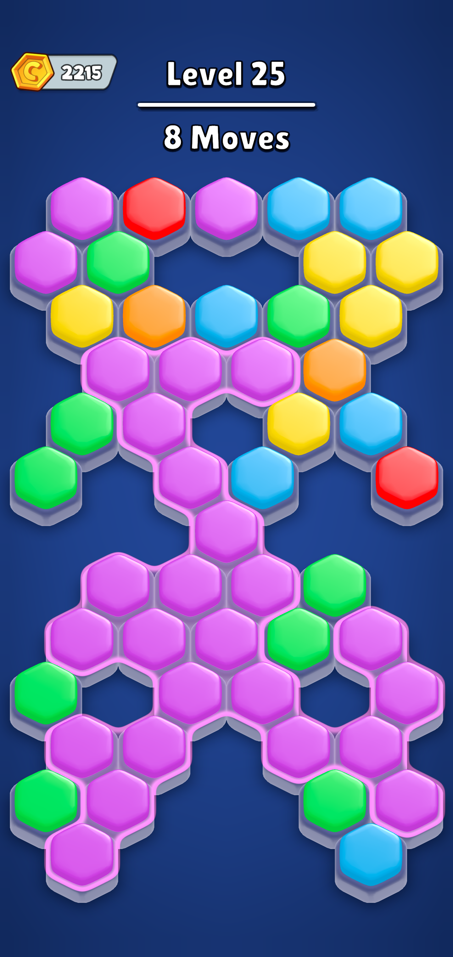 Hexa Fill: Color Sort Puzzle Game Screenshot