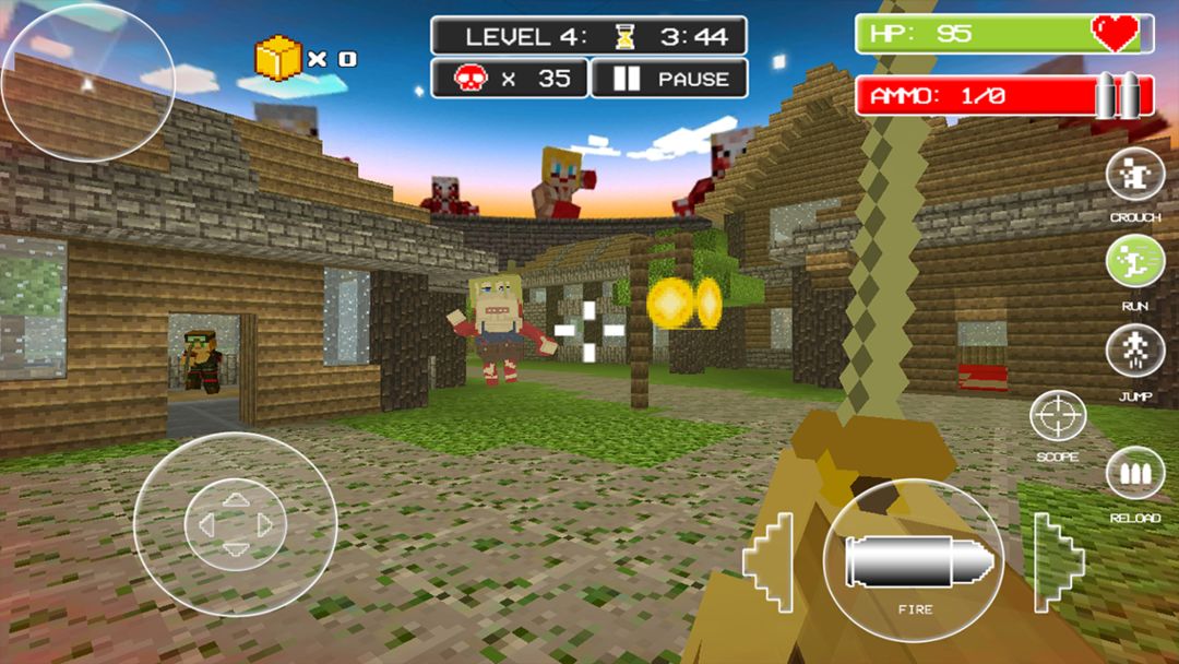 Titan Attack: Wall Defense FPS screenshot game
