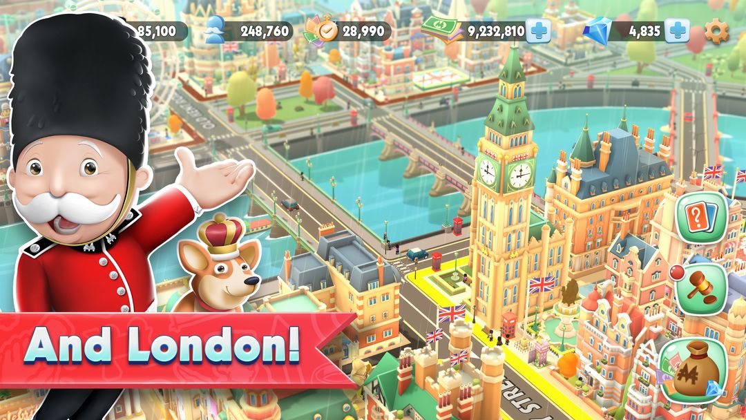 MONOPOLY Tycoon screenshot game