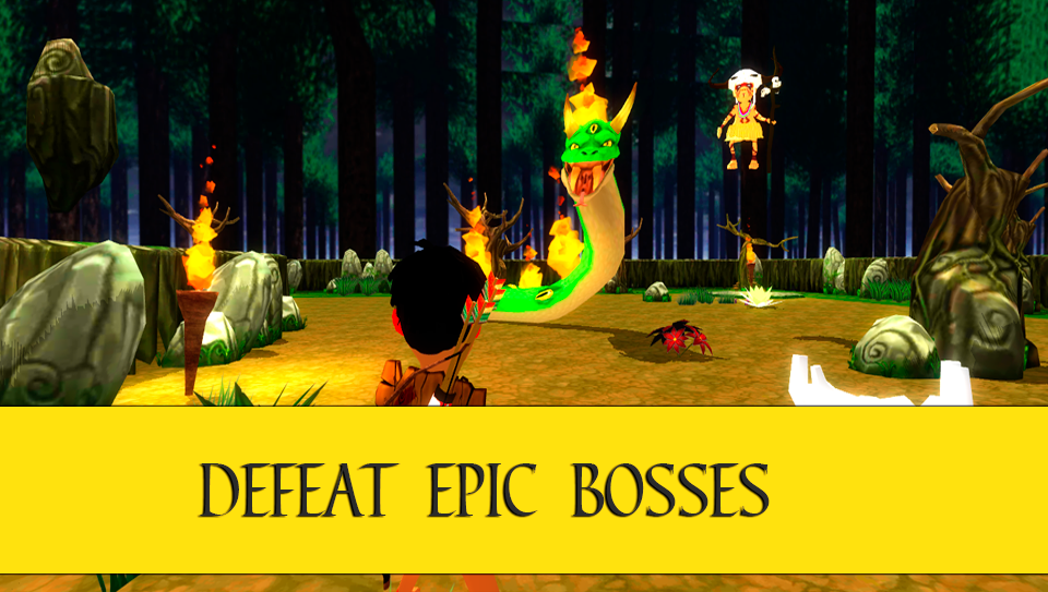 Caapora Adventure - Native ゲームのスクリーンショット