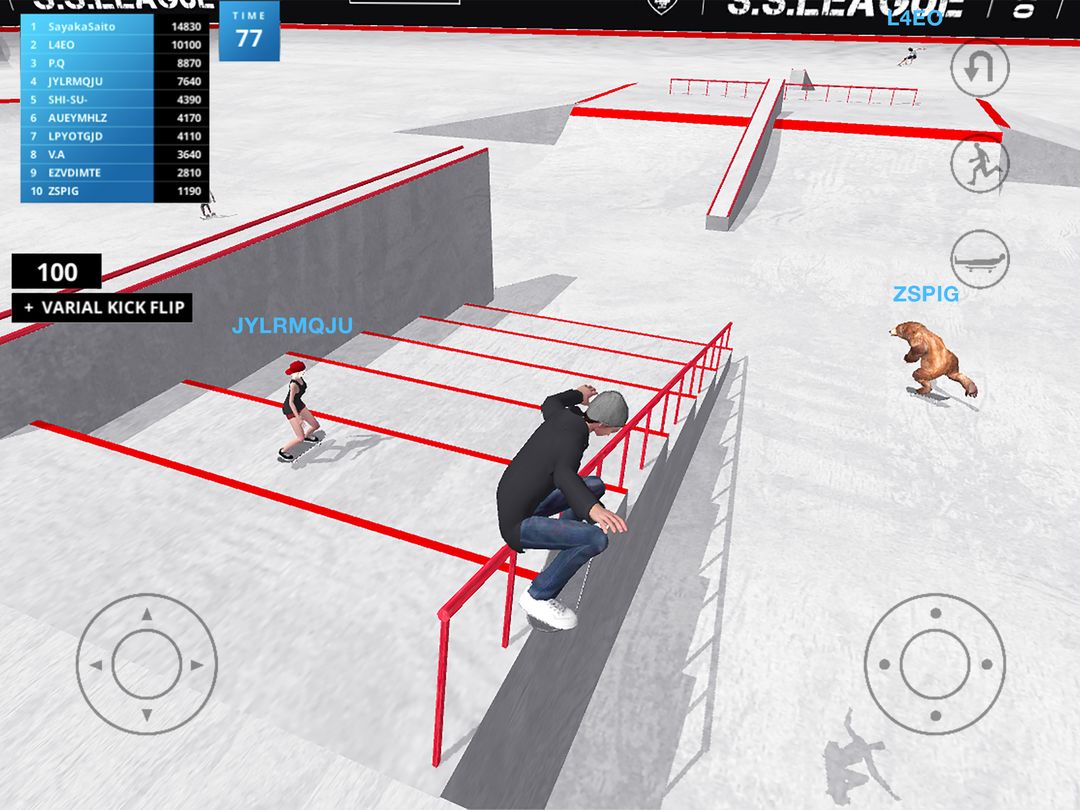 Skate Space screenshot game