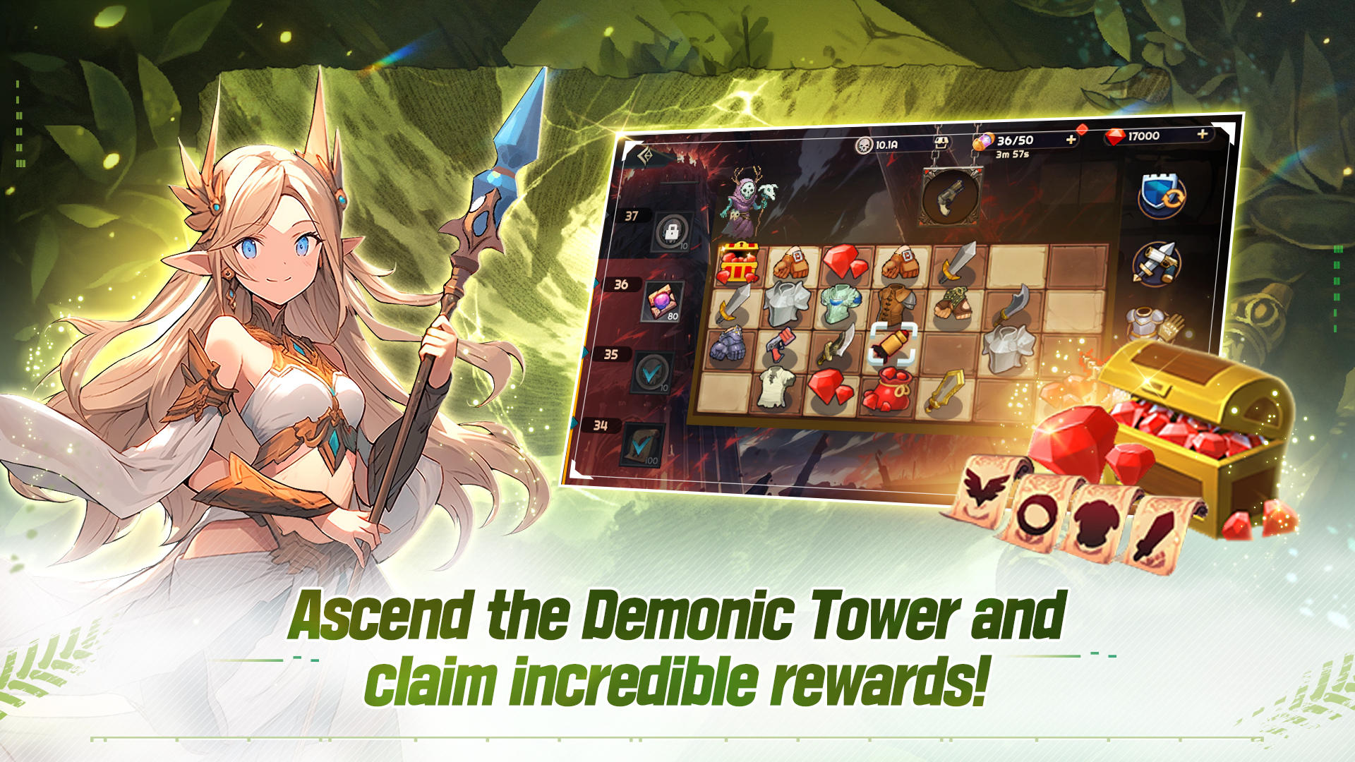 Demon Hunter Idle Game Screenshot
