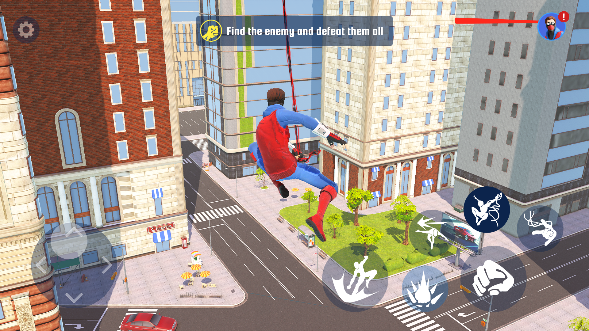 Spider Fighting: Hero Game 게임 스크린 샷