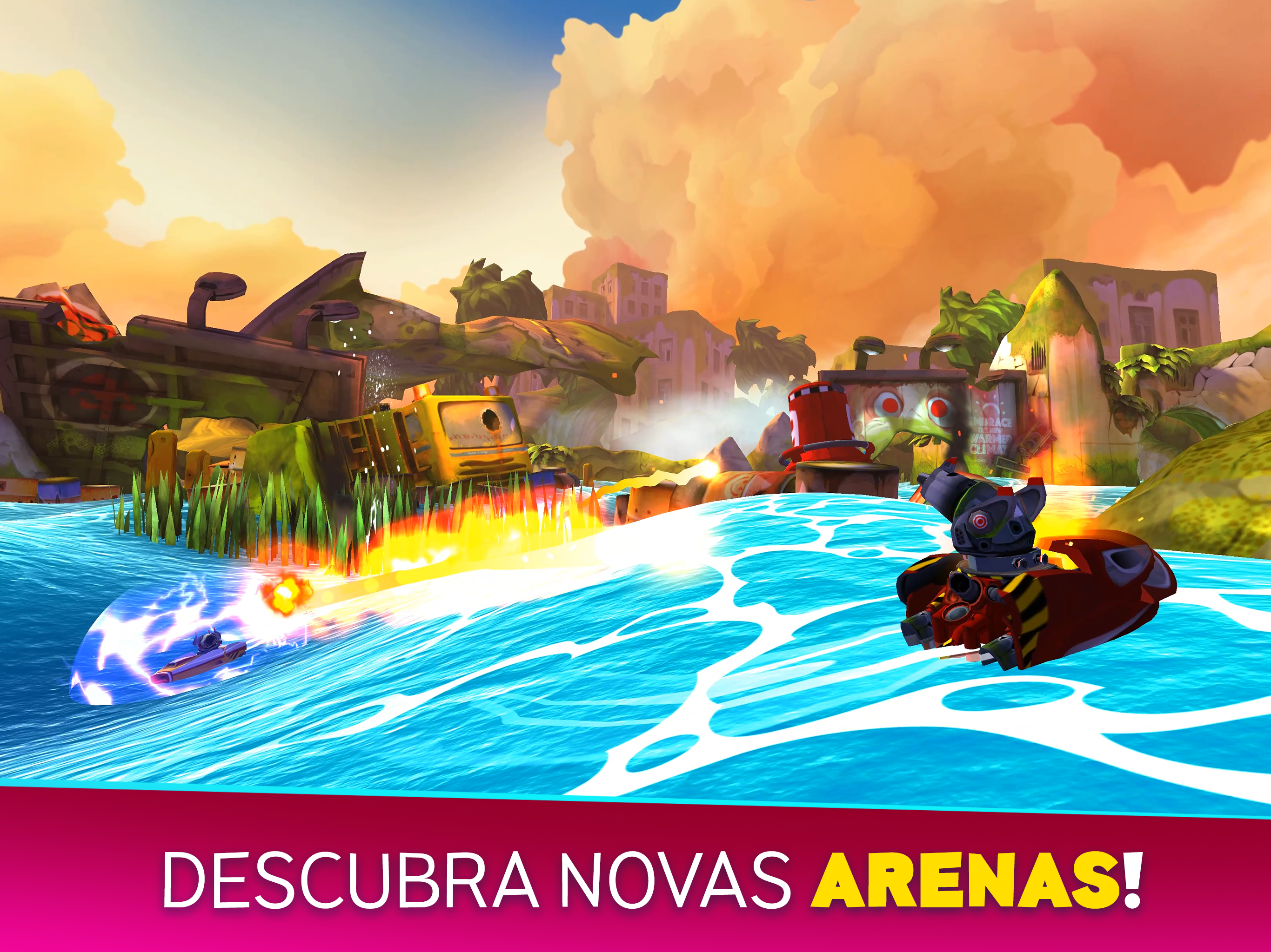 Captura de Tela do Jogo Battle Bay