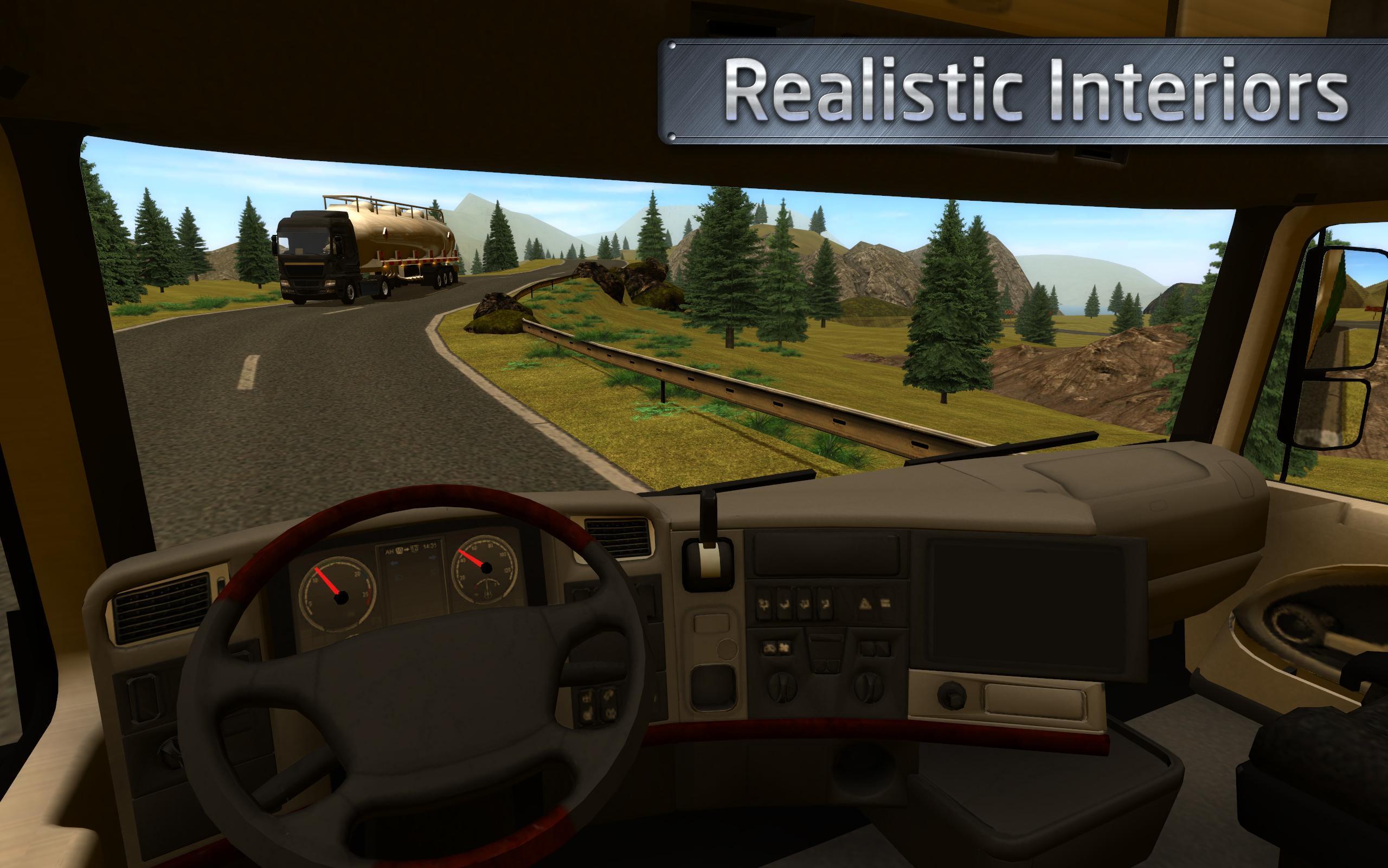 Screenshot of European Truck Simulator
