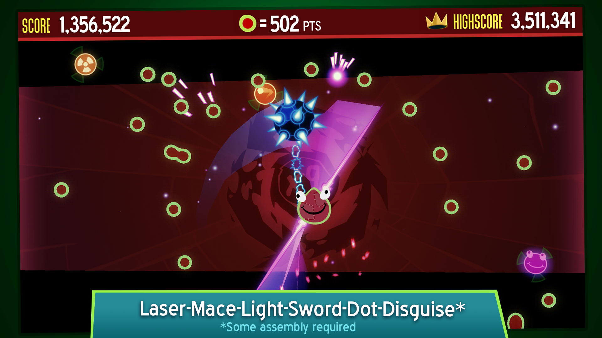 Tilt to Live 2: Redonkulous Game Screenshot