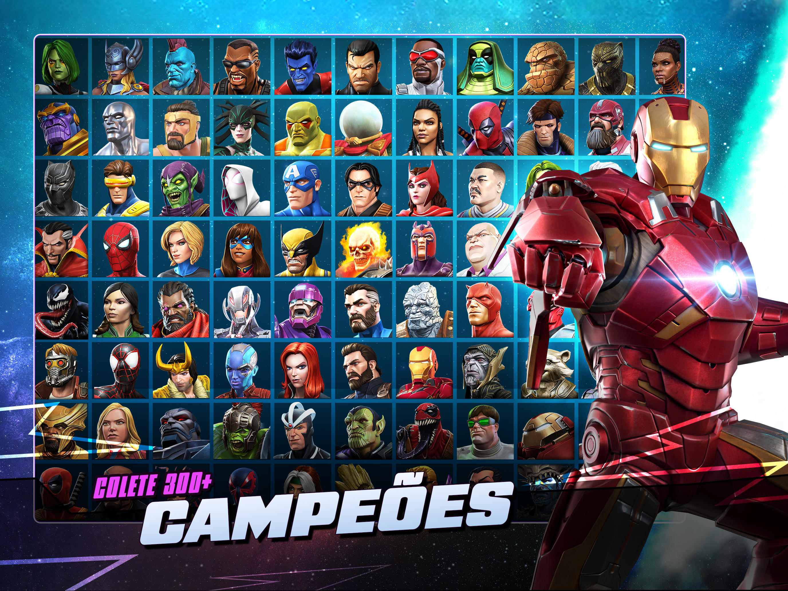 Captura de Tela do Jogo Marvel Torneio de Campeões