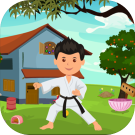 Karate Man Rescue Kavi Game-377