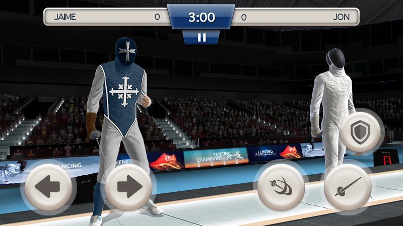 Screenshot of Fencing Swordplay 3D