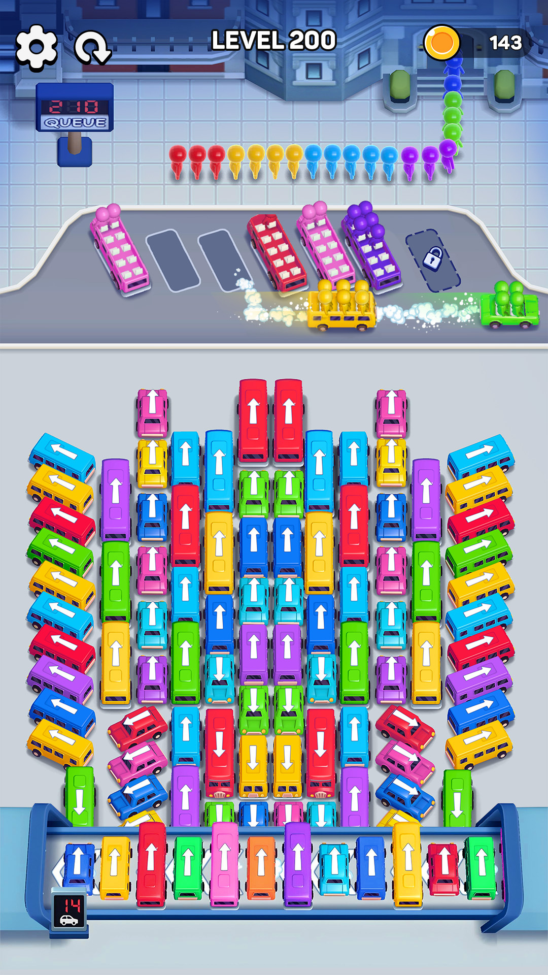 Bus Out Game Screenshot