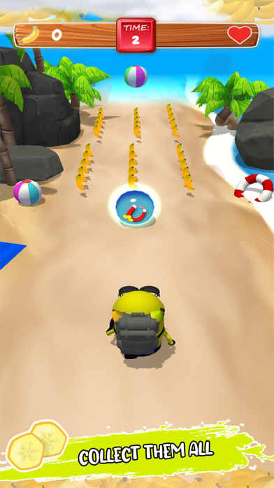Banana Rush Run: Adventure 遊戲截圖