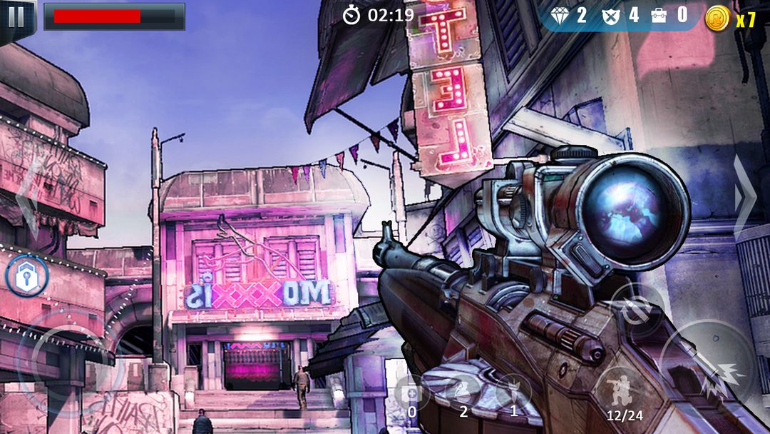 Screenshot of Fatal Bullet - FPS Gun Shooting Game