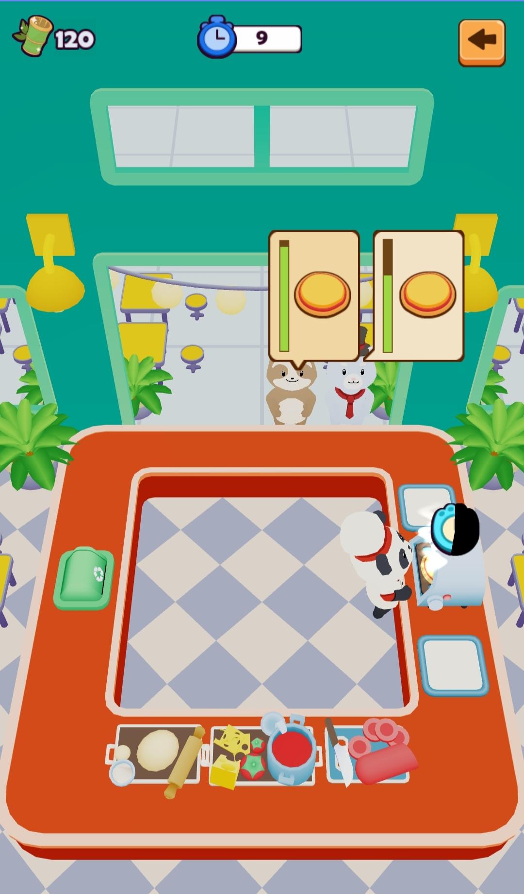 Panda Pizza Parlor Game Screenshot