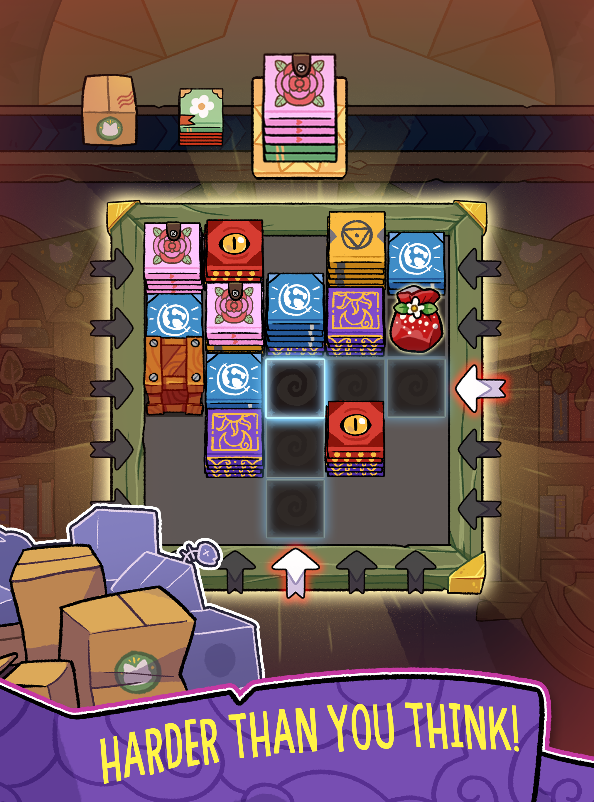 Kitty Card Sort Game Screenshot
