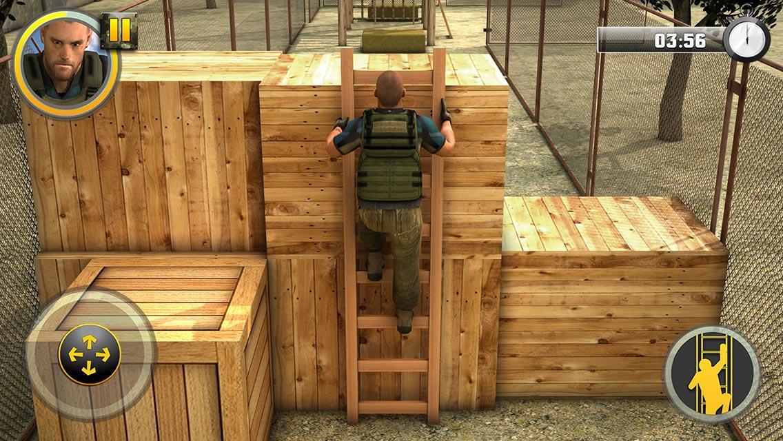 Screenshot of Military Training Game
