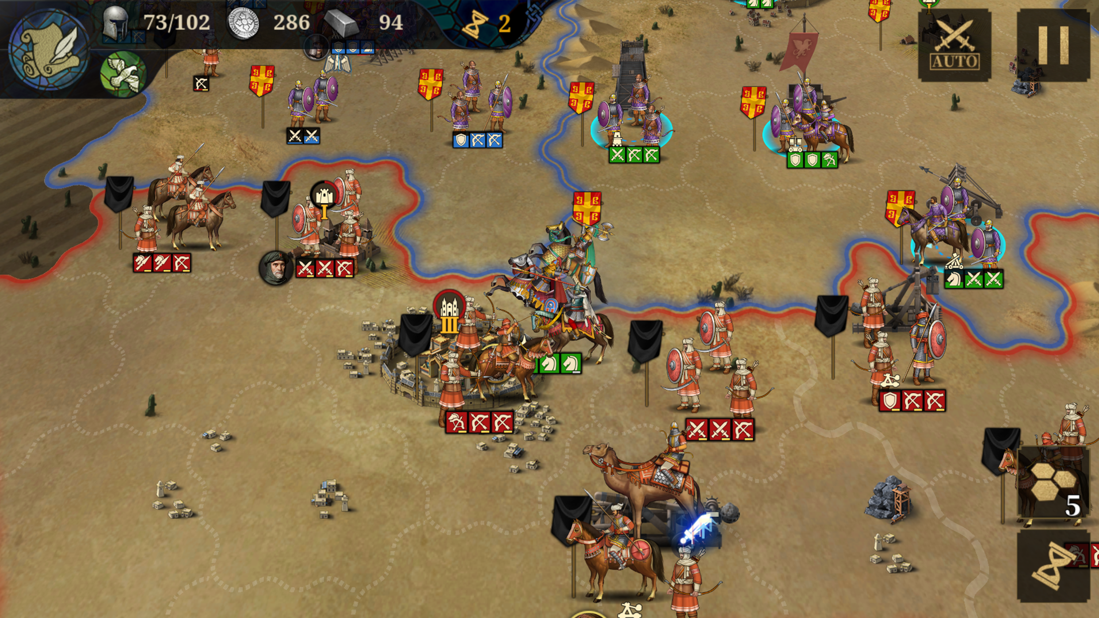 Screenshot 1 of 歐陸戰爭7: 中世紀 2.7.0