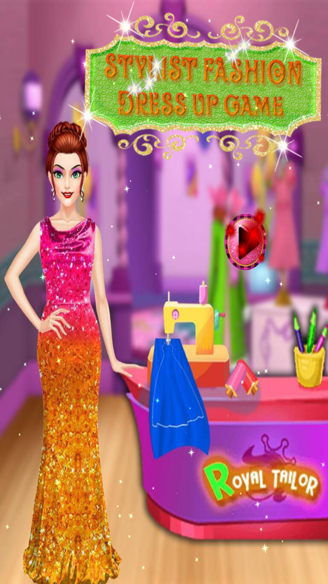 Stylist Fashion: Dress Up Game Game Screenshot