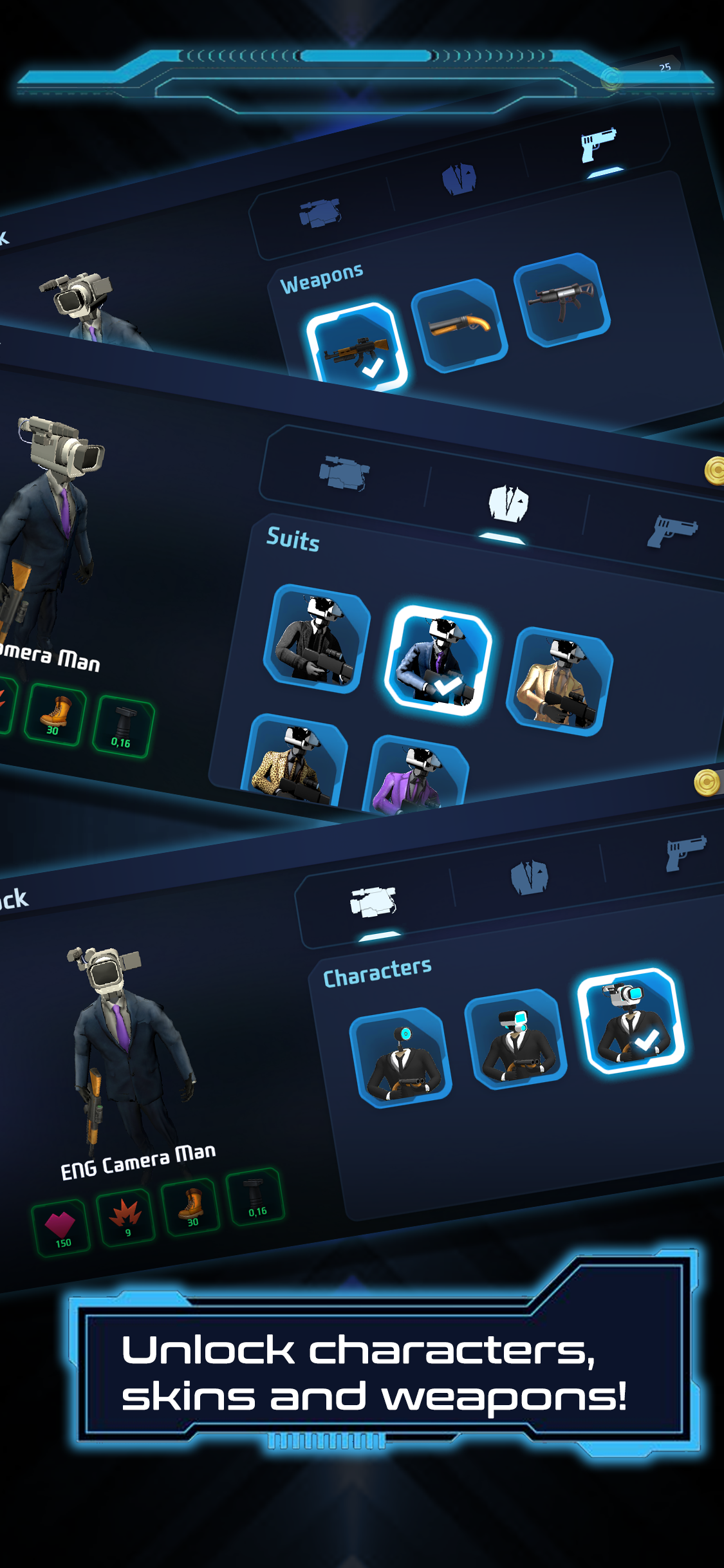 Skibidi War - Toilets Attack Game Screenshot