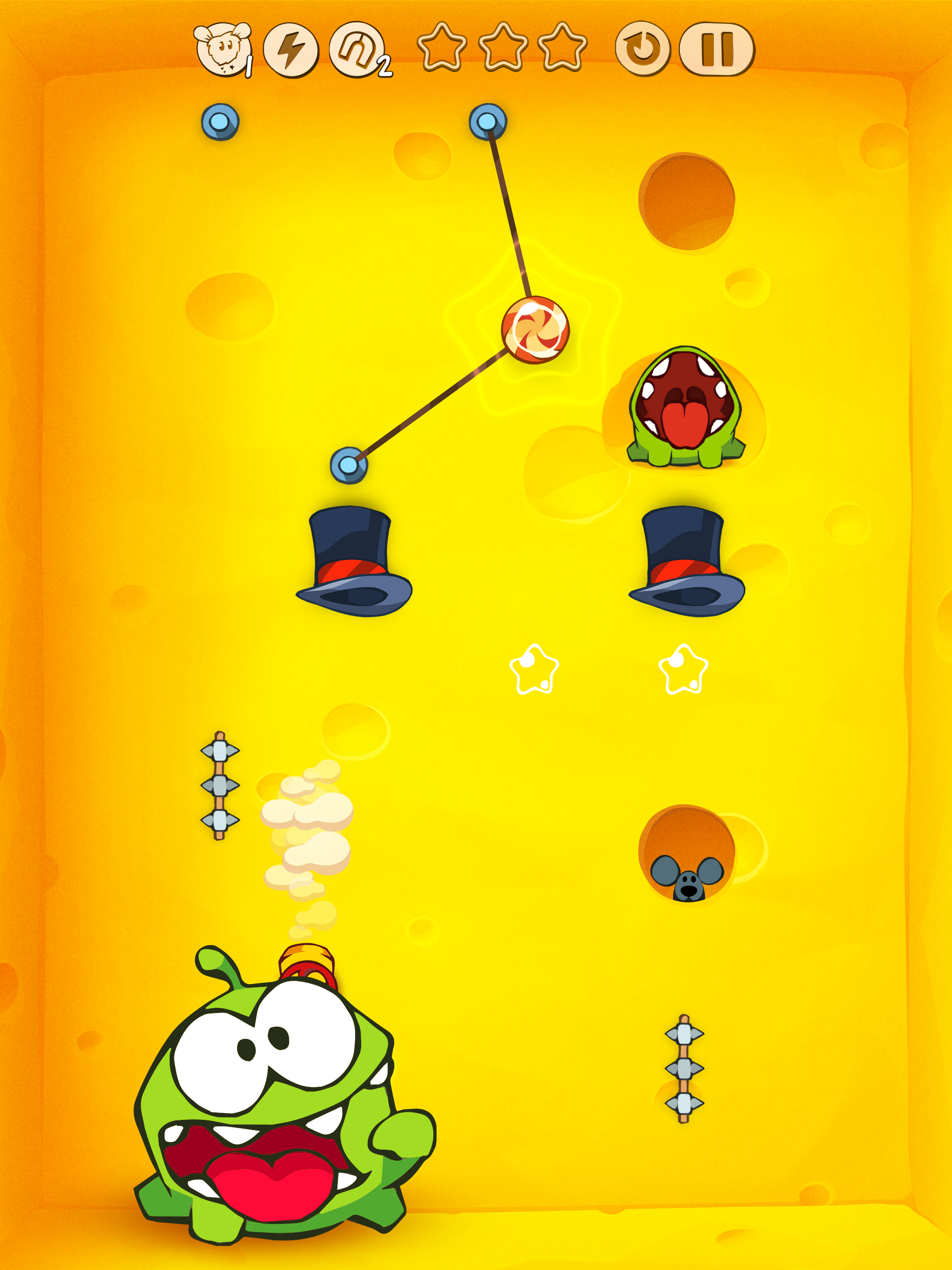 Cut the Rope: Origins Game Screenshot