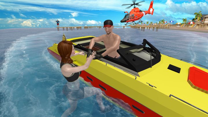 コーストライフガードビーチレスキュー ゲームのスクリーンショット
