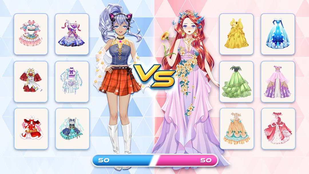 Screenshot of Princess Doll Dress Up Games