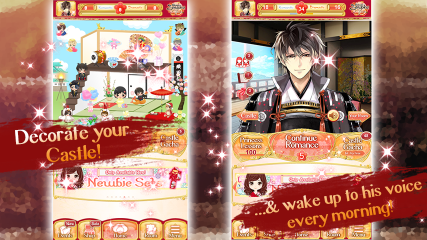 IkemenSengoku Otome Anime Game Game Screenshot
