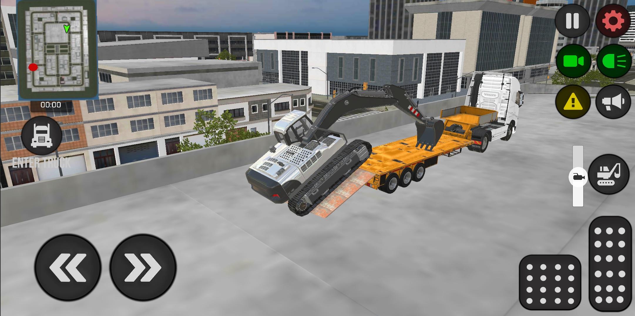 Screenshot of JCB Excavator Simulator Truck