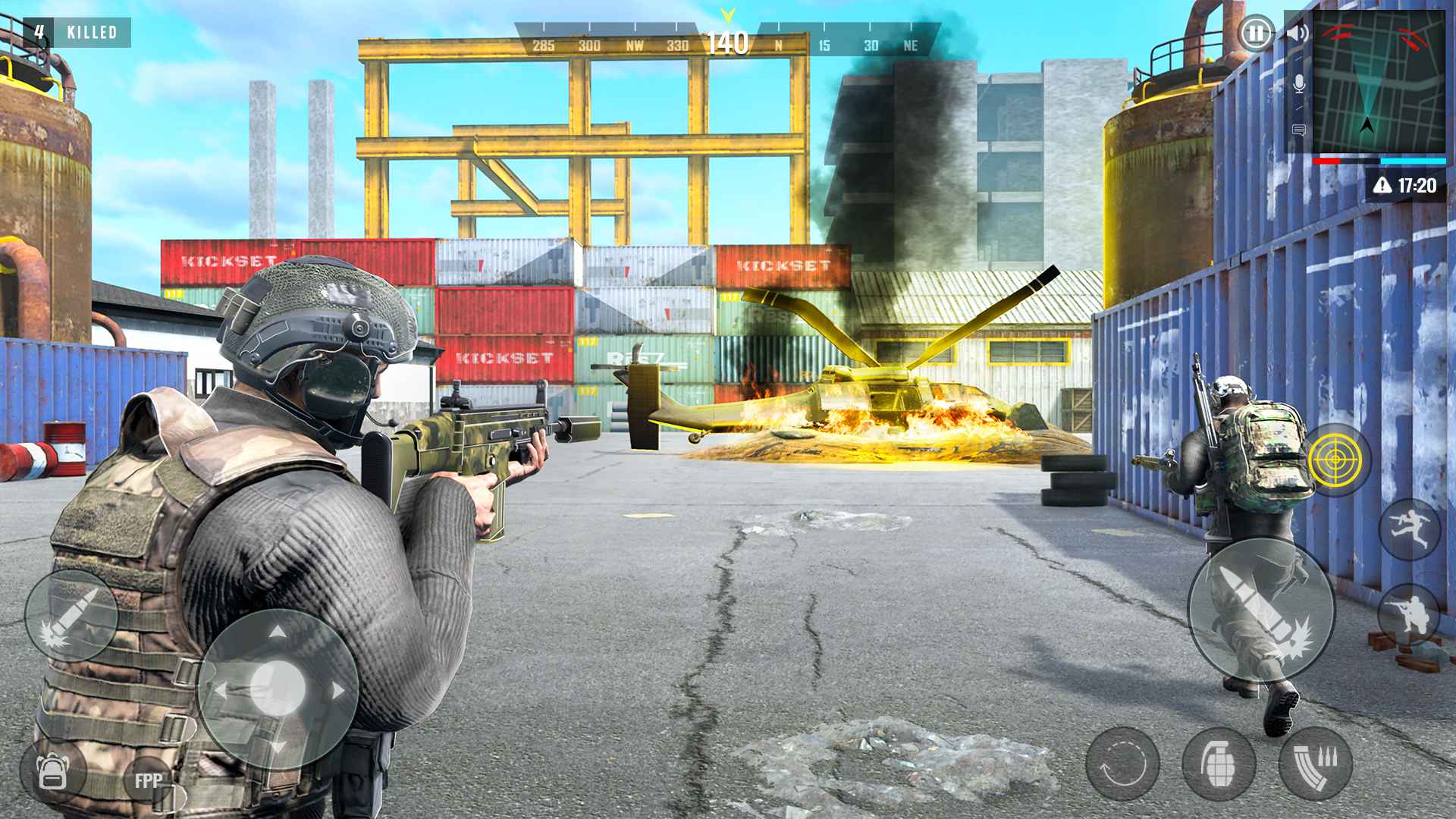 Screenshot of Gun Shooting Games Offline 3D