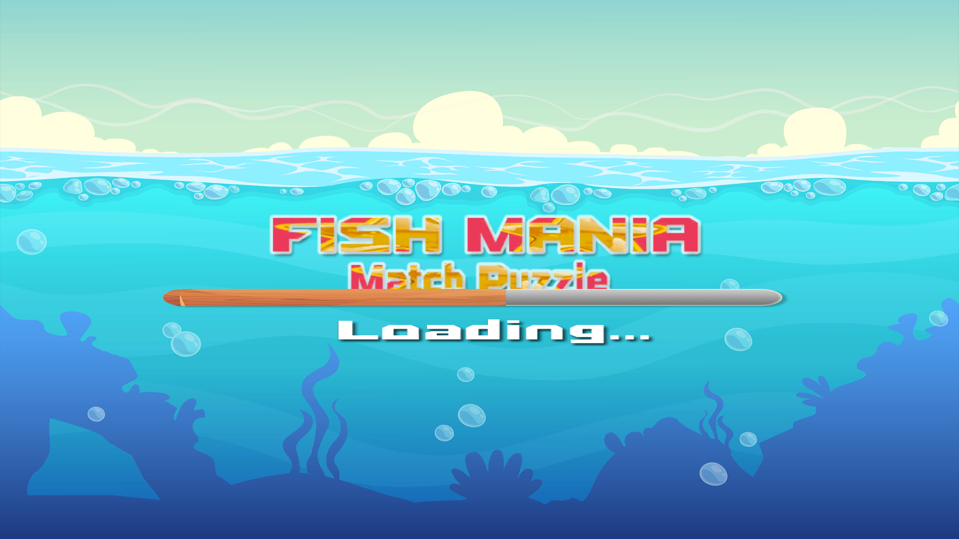 Screenshot 1 of Fish Mania - 스왑 매치 퍼즐 게임 1.0