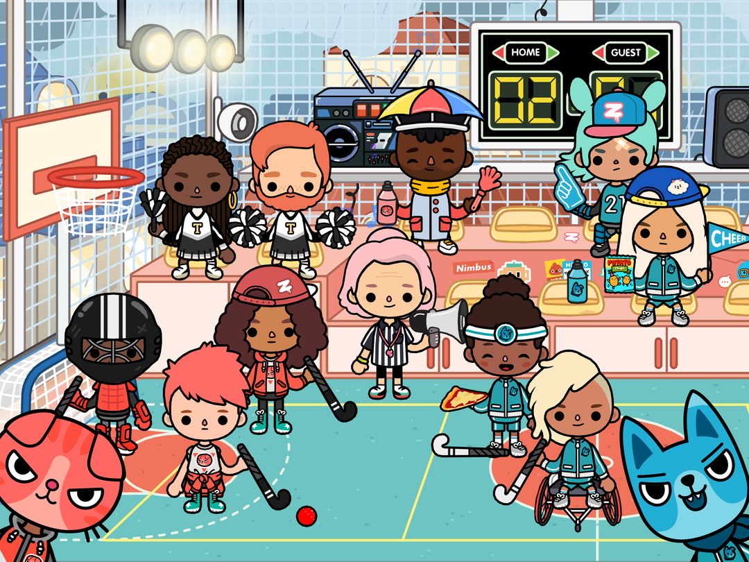 Screenshot of Toca Life: After School