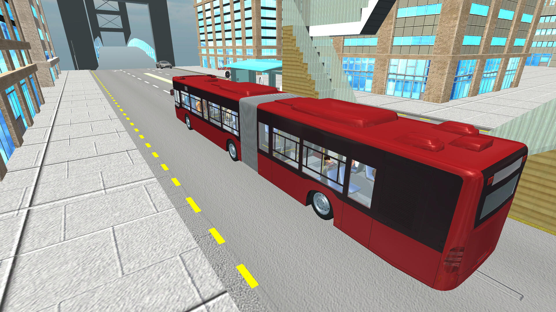 Dual Bus Simulator 게임 스크린 샷