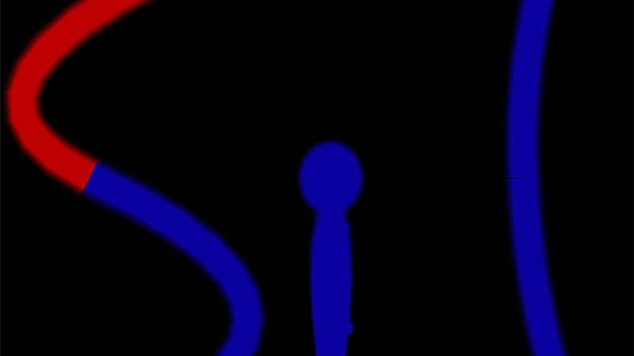 Screenshot of the video of 红线蓝线
